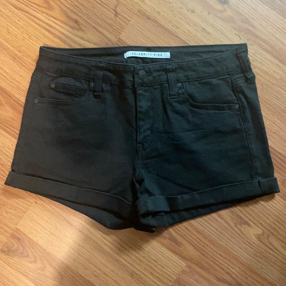 Celebrity Pink Stretch Jean Shorts